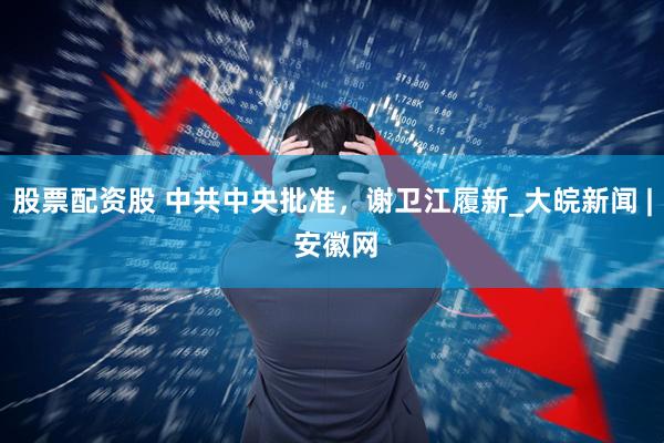 股票配资股 中共中央批准，谢卫江履新_大皖新闻 | 安徽网